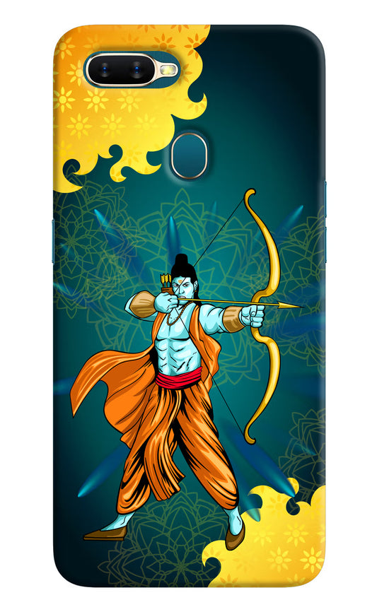 Lord Ram - 6 Oppo A7/A5s/A12 Hard Case Back Cover by Casekaro