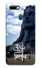 Om Namah Shivay Oppo A7/A5s/A12 Hard Case Back Cover by Casekaro