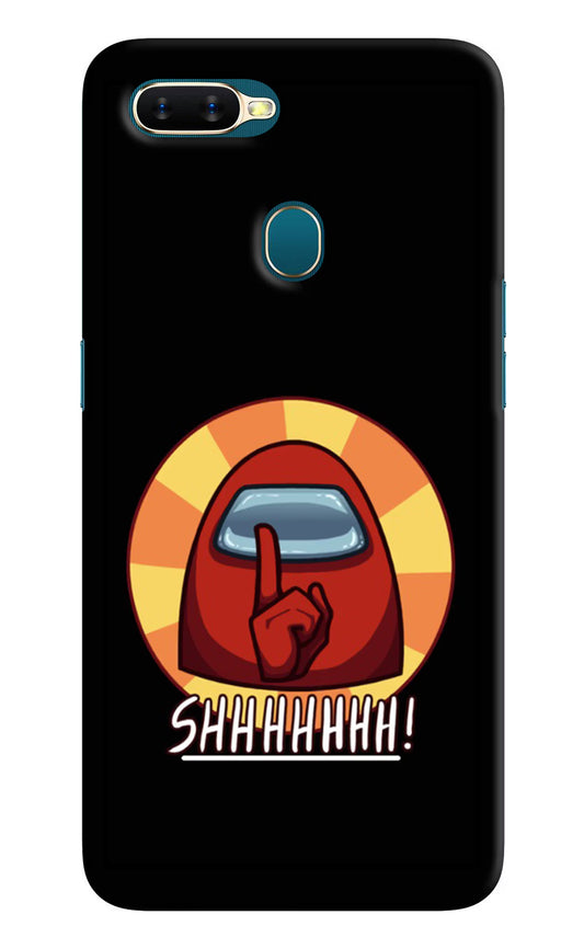 Among Us Shhh! Oppo A7/A5s/A12 Hard Case Back Cover by Casekaro
