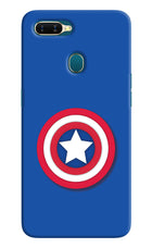 Shield Oppo A7/A5s/A12 Hard Case Back Cover by Casekaro