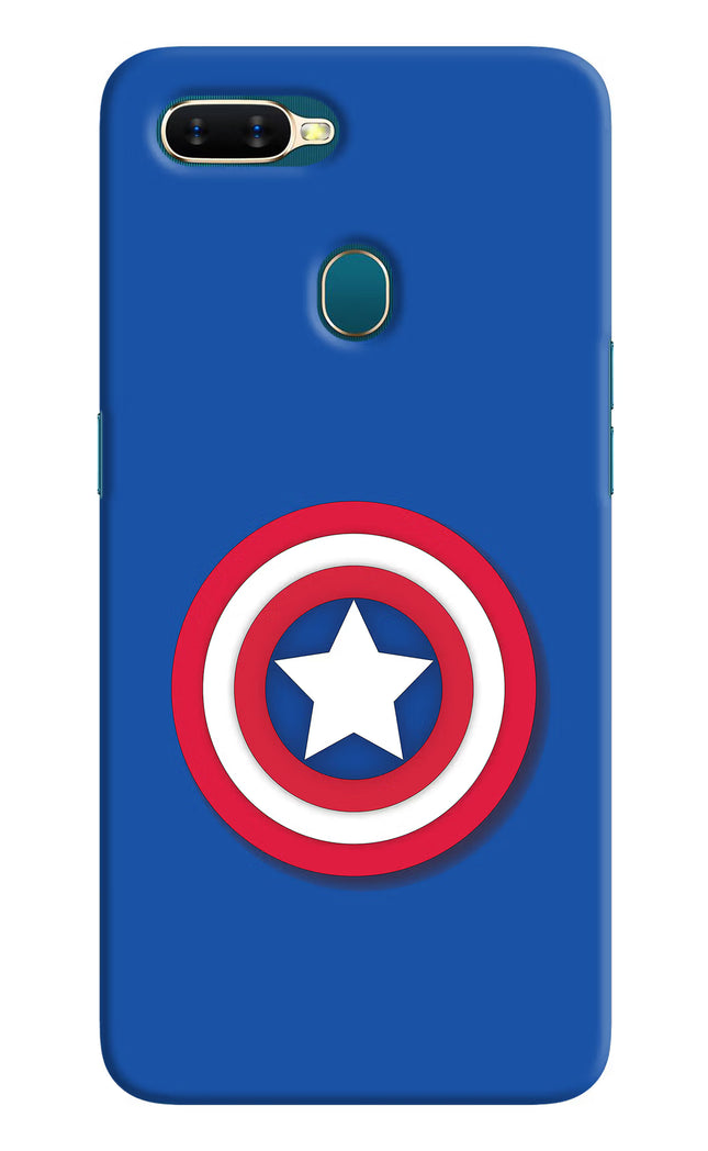 Shield Oppo A7/A5s/A12 Hard Case Back Cover by Casekaro