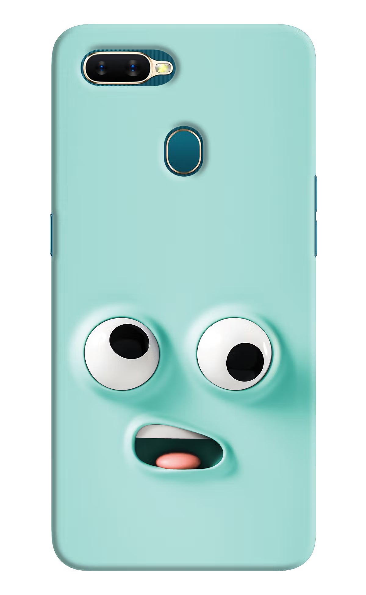 Funny Cartoon Oppo A7/A5s/A12 Hard Case Back Cover by Casekaro