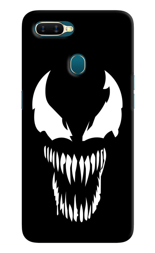 Venom Oppo A7/A5s/A12 Hard Case Back Cover by Casekaro