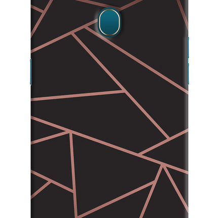 Geometric Pattern Oppo A7/A5s/A12 Hard Case Back Cover by Casekaro