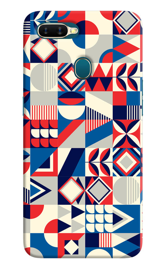 Colorful Pattern Oppo A7/A5s/A12 Hard Case Back Cover by Casekaro