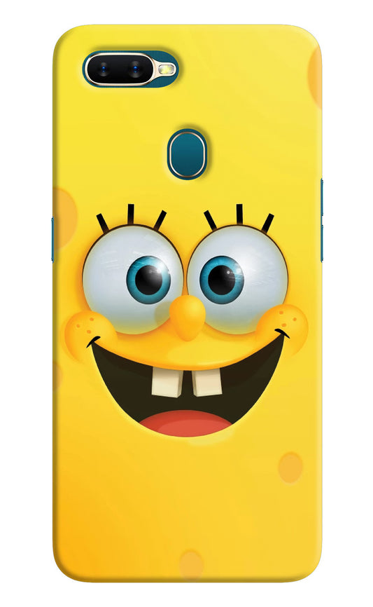 Sponge 1 Oppo A7/A5s/A12 Hard Case Back Cover by Casekaro