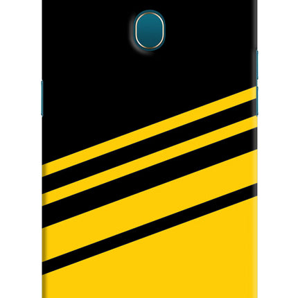 Yellow Shades Oppo A7/A5s/A12 Hard Case Back Cover by Casekaro