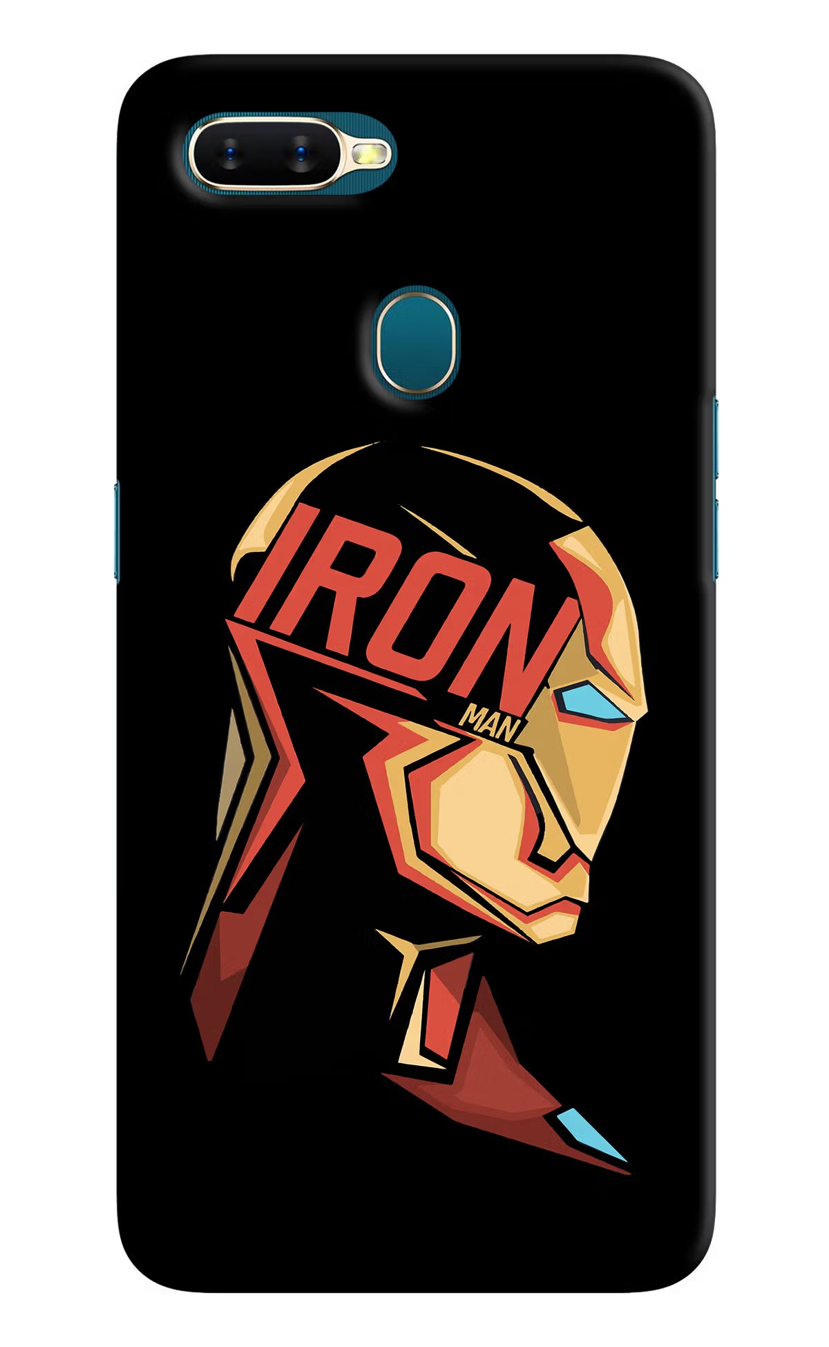 IronMan Oppo A7/A5s/A12 Hard Case Back Cover by Casekaro