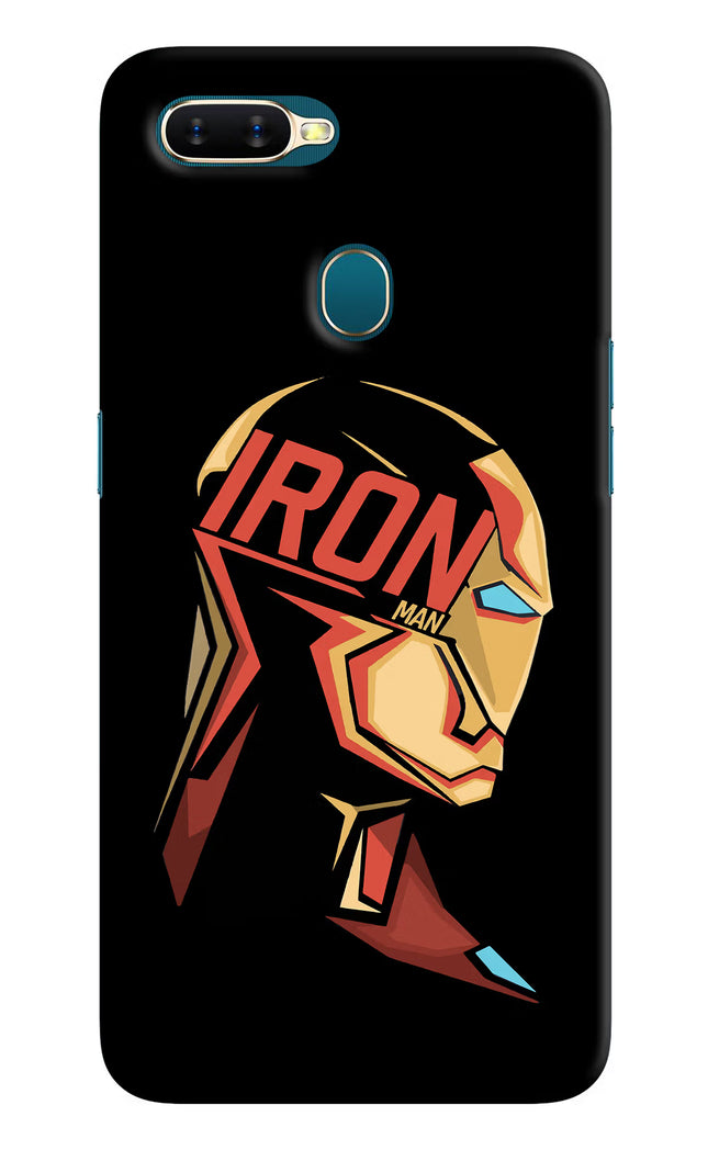 IronMan Oppo A7/A5s/A12 Hard Case Back Cover by Casekaro