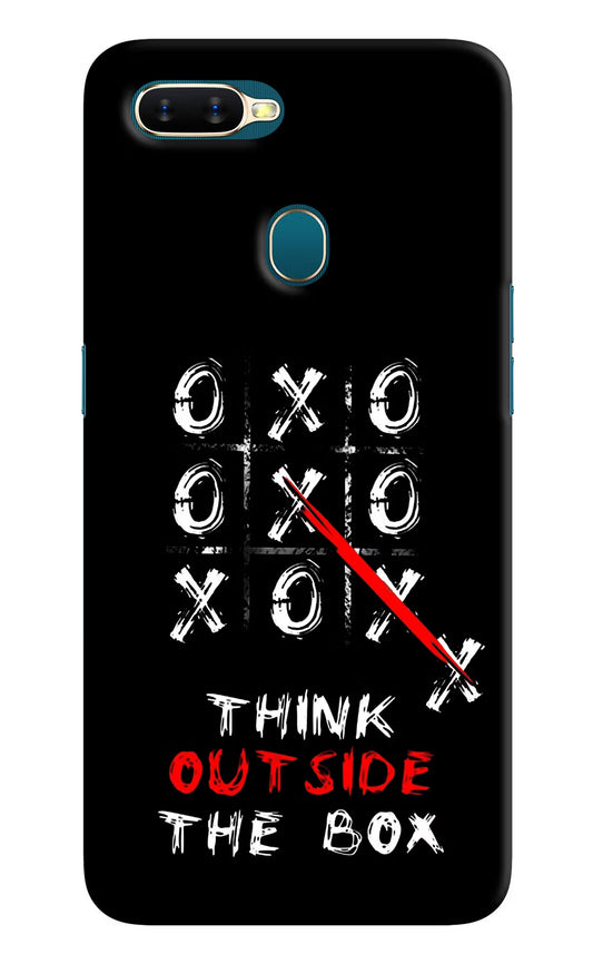 Think out of the BOX Oppo A7/A5s/A12 Hard Case Back Cover by Casekaro
