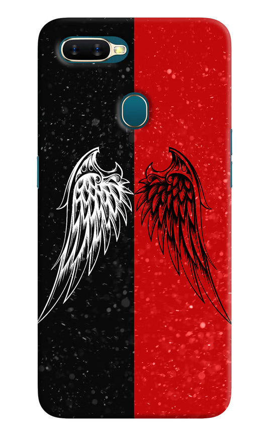 Wings Oppo A7/A5s/A12 Hard Case Back Cover by Casekaro