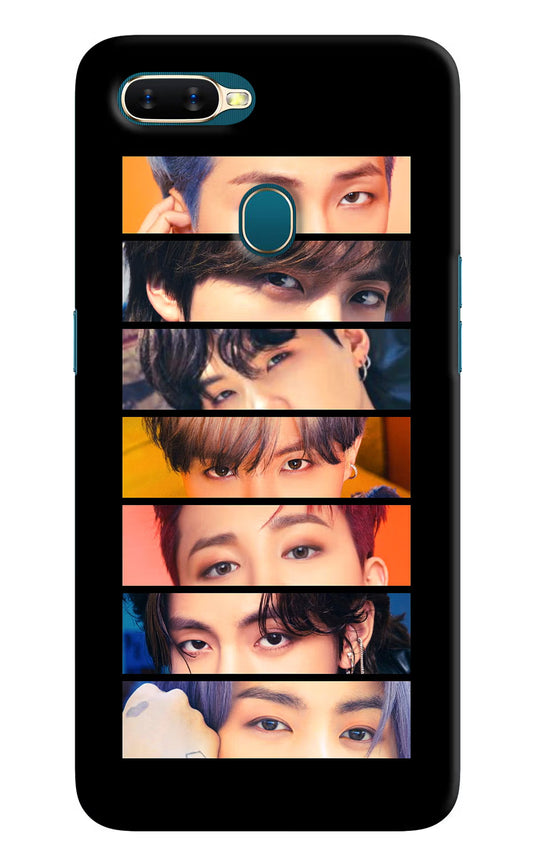 BTS Eyes Oppo A7/A5s/A12 Hard Case Back Cover by Casekaro