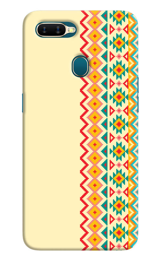 Ethnic Seamless Oppo A7/A5s/A12 Hard Case Back Cover by Casekaro