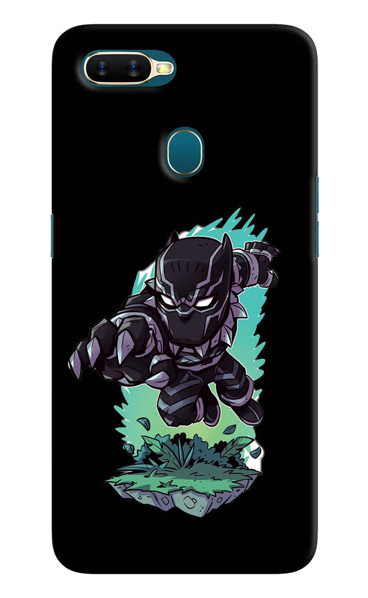 Black Panther Oppo A7/A5s/A12 Hard Case Back Cover by Casekaro