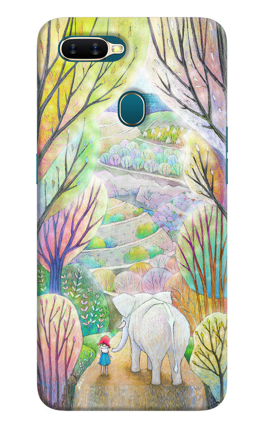 Nature Painting Oppo A7/A5s/A12 Hard Case Back Cover by Casekaro