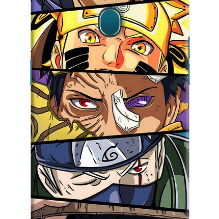 Naruto Character Oppo A7/A5s/A12 Hard Case Back Cover by Casekaro
