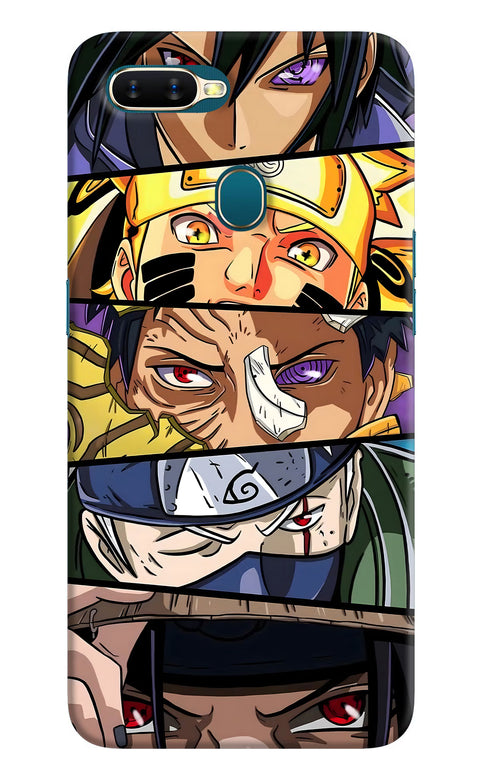Naruto Character Oppo A7/A5s/A12 Back Cover