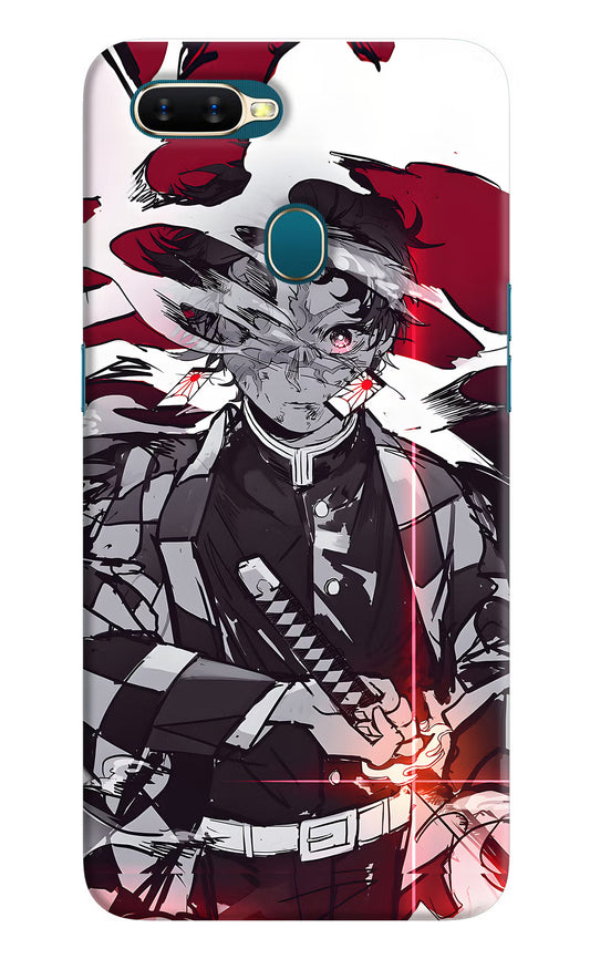 Demon Slayer Oppo A7/A5s/A12 Hard Case Back Cover by Casekaro