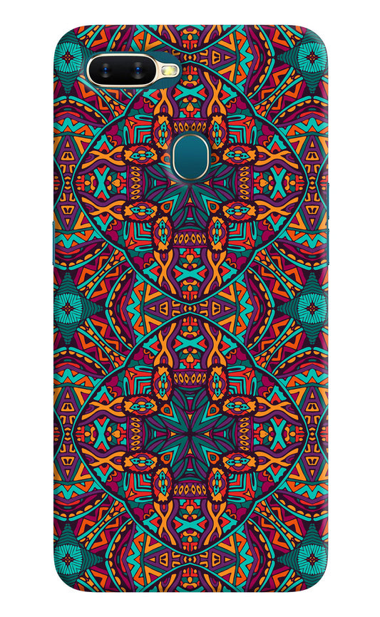 Colour Mandala Oppo A7/A5s/A12 Hard Case Back Cover by Casekaro