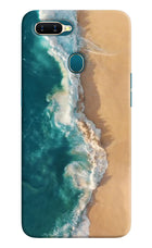 Ocean Beach Oppo A7/A5s/A12 Hard Case Back Cover by Casekaro