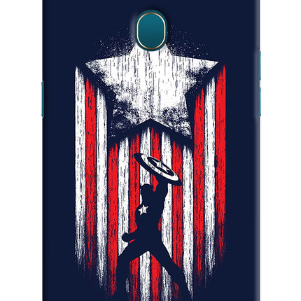 Captain America Marvel Art Oppo A7/A5s/A12 Hard Case Back Cover by Casekaro