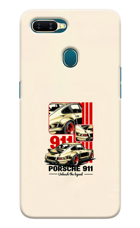 Classic Porsche 911 Oppo A7/A5s/A12 Back Cover