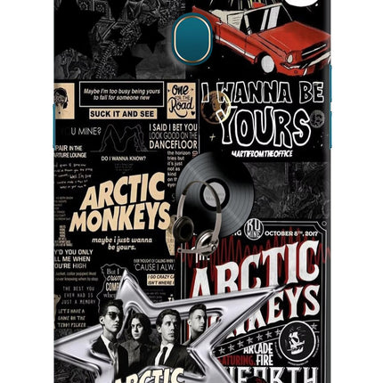 Arctic Monkeys Oppo A7/A5s/A12 Hard Case Back Cover by Casekaro
