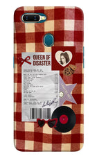 Queen of Disaster Oppo A7/A5s/A12 Hard Case Back Cover by Casekaro