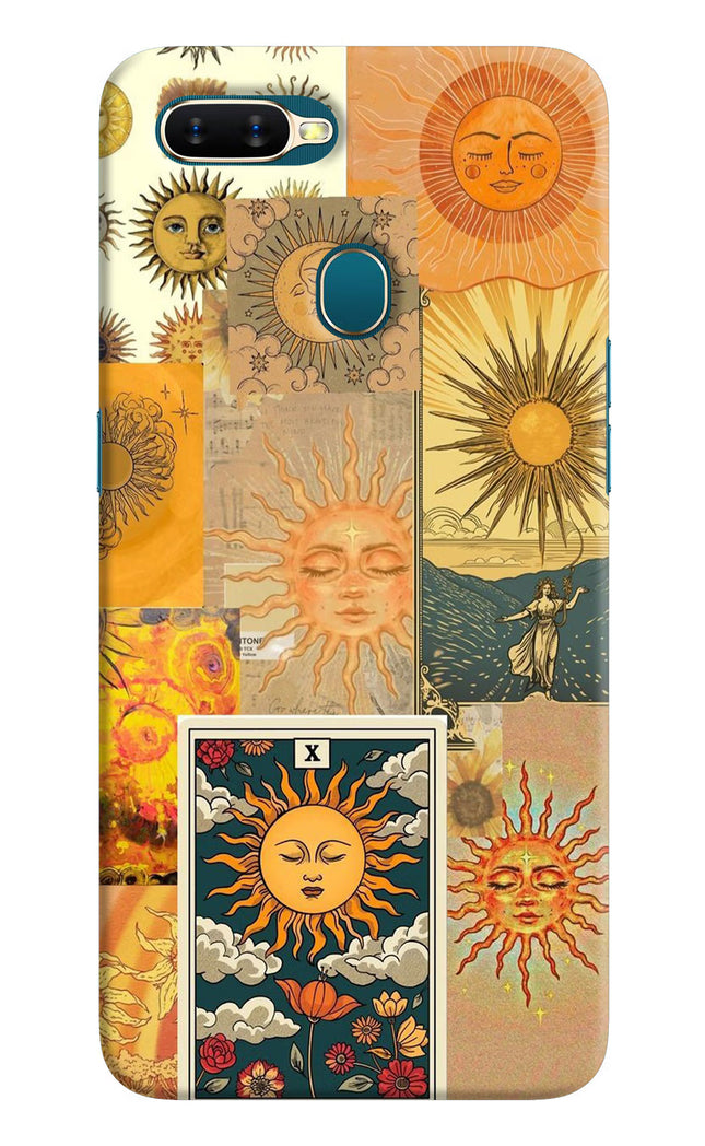 Sun Oppo A7/A5s/A12 Hard Case Back Cover by Casekaro