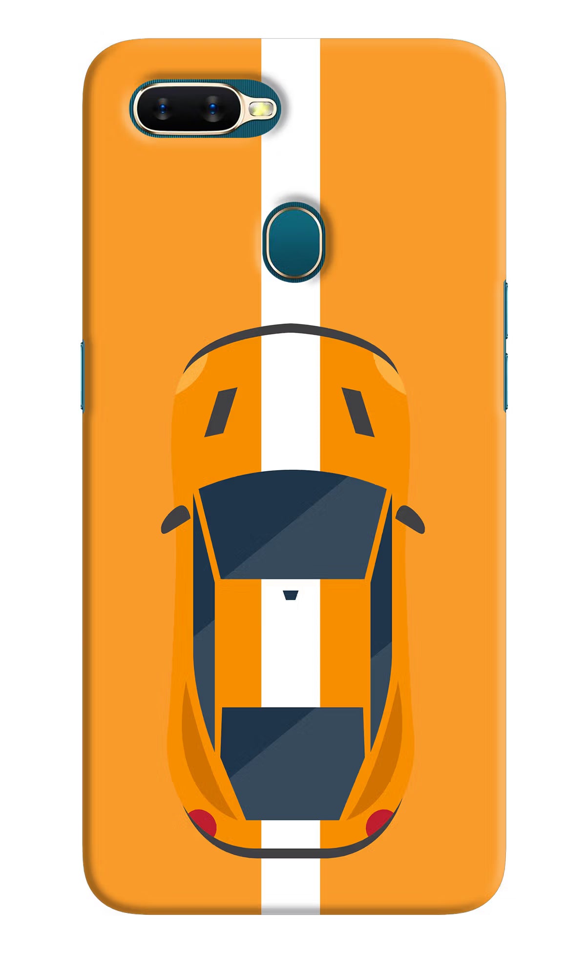 Highway Pursuit Oppo A7/A5s/A12 Hard Case Back Cover by Casekaro