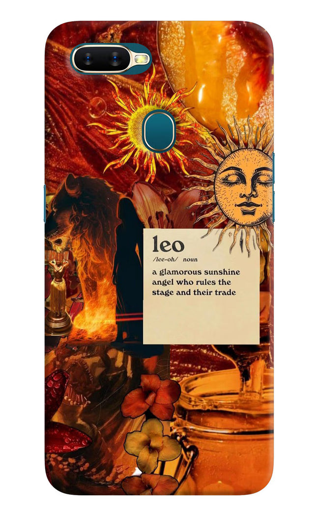 Leo Zodiac Oppo A7/A5s/A12 Hard Case Back Cover by Casekaro
