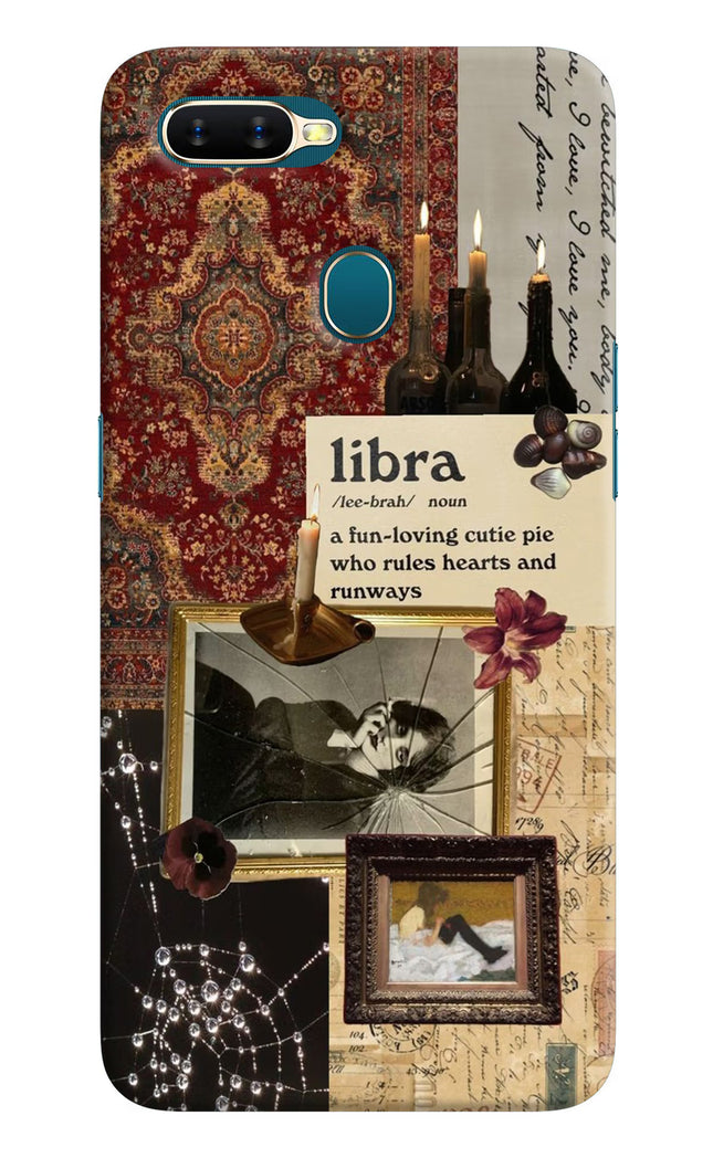 Libra Zodiac Oppo A7/A5s/A12 Hard Case Back Cover by Casekaro