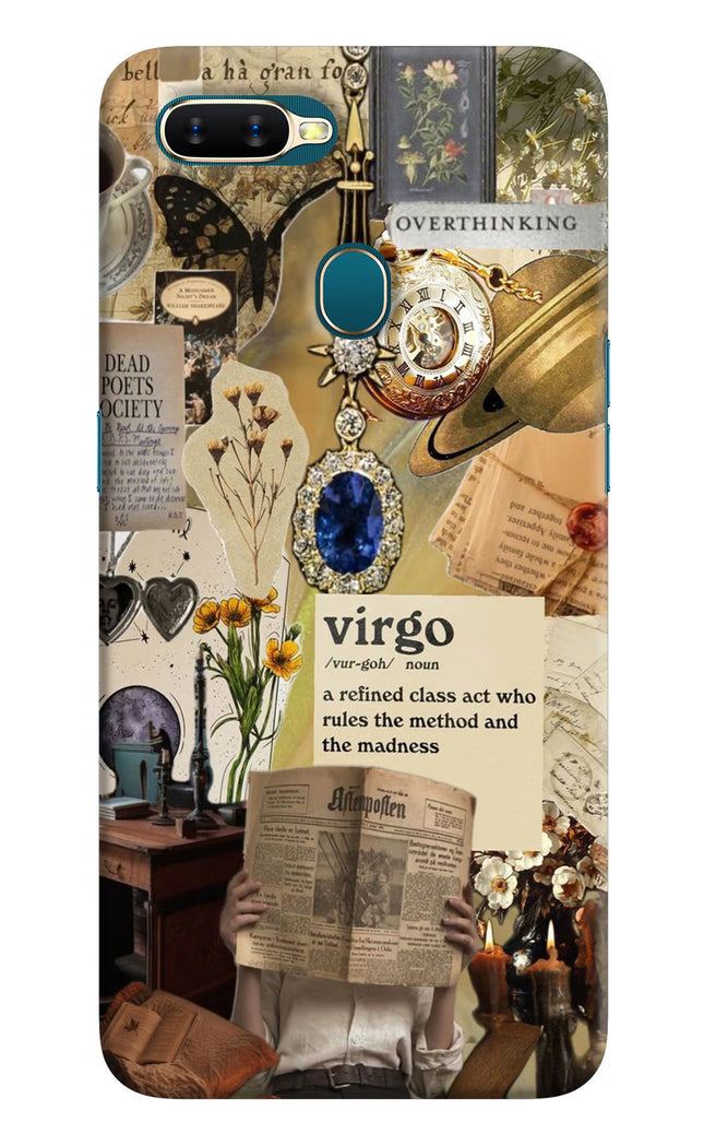 Virgo Zodiac Oppo A7/A5s/A12 Hard Case Back Cover by Casekaro