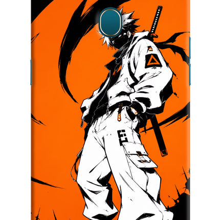 Street Samurai  Oppo A7/A5s/A12 Hard Case Back Cover by Casekaro