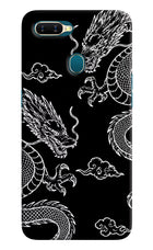 Twin Dragons Oppo A7/A5s/A12 Hard Case Back Cover by Casekaro