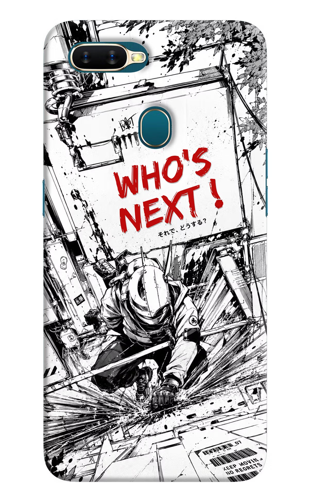 Who's Next Oppo A7/A5s/A12 Hard Case Back Cover by Casekaro