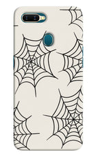 Spider Web Oppo A7/A5s/A12 Hard Case Back Cover by Casekaro
