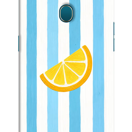 Summer Lemon Oppo A7/A5s/A12 Hard Case Back Cover by Casekaro