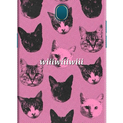Pink Cats Oppo A7/A5s/A12 Hard Case Back Cover by Casekaro