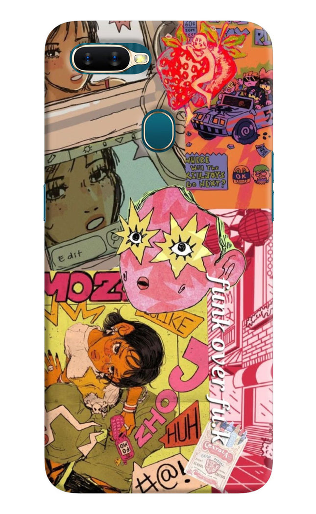 Funkover Oppo A7/A5s/A12 Hard Case Back Cover by Casekaro