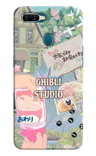 Studio Ghibli Oppo A7/A5s/A12 Hard Case Back Cover by Casekaro