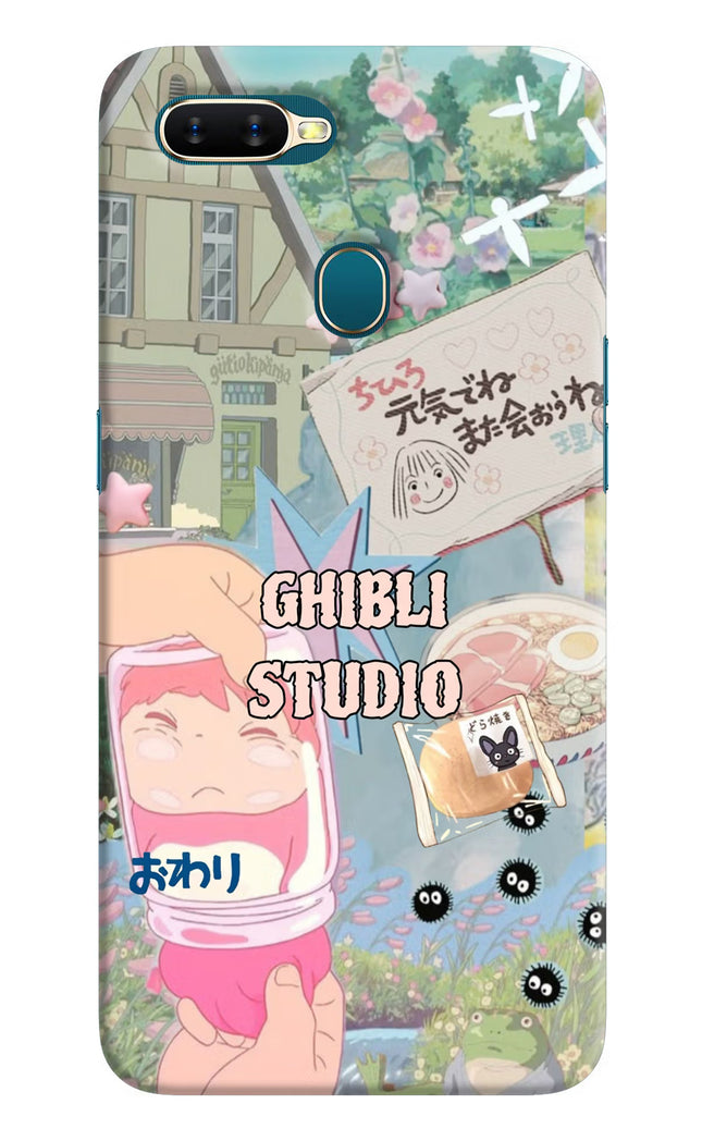 Studio Ghibli Oppo A7/A5s/A12 Hard Case Back Cover by Casekaro