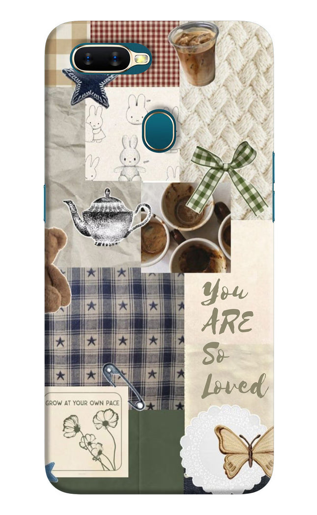 Cookie Oppo A7/A5s/A12 Hard Case Back Cover by Casekaro