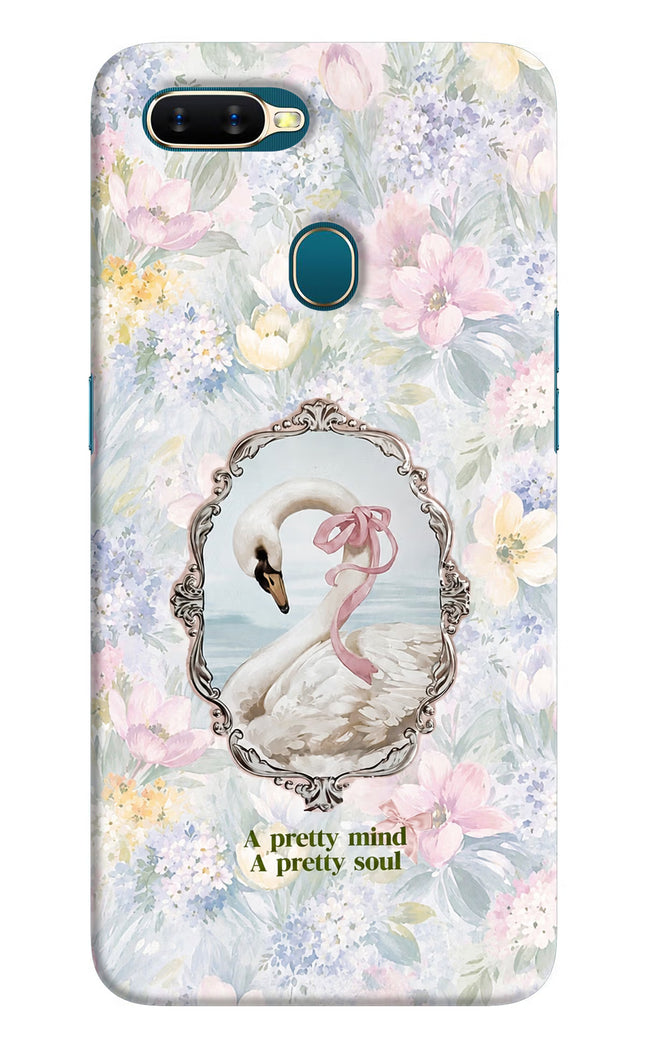 Pretty Mind Pretty Soul Oppo A7/A5s/A12 Hard Case Back Cover by Casekaro