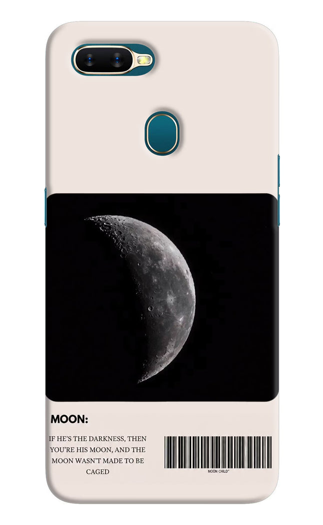 Moon Phase Oppo A7/A5s/A12 Hard Case Back Cover by Casekaro