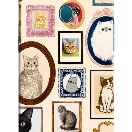 Mirror Cats Oppo A7/A5s/A12 Hard Case Back Cover by Casekaro