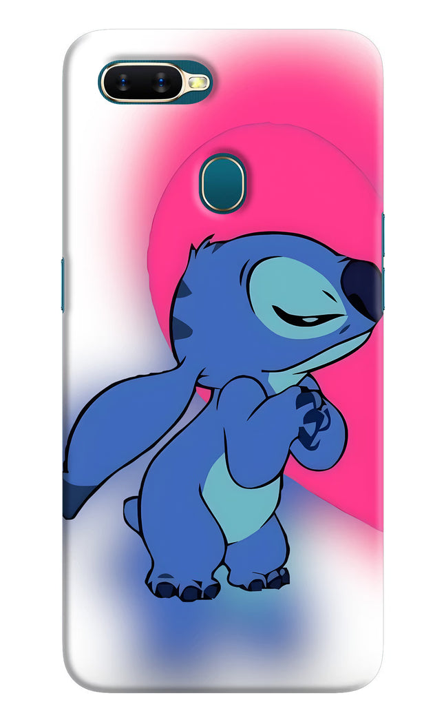 Stitch Hug Oppo A7/A5s/A12 Hard Case Back Cover by Casekaro