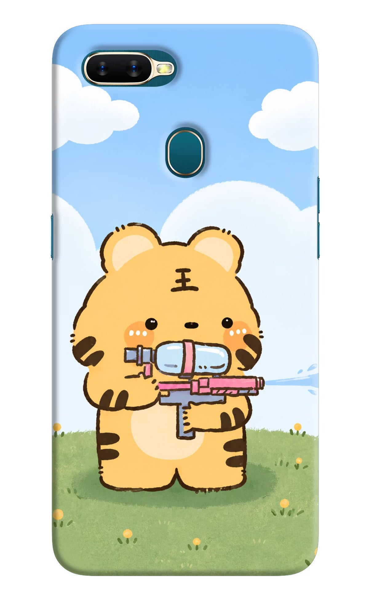 Tiger Treat Oppo A7/A5s/A12 Back Cover