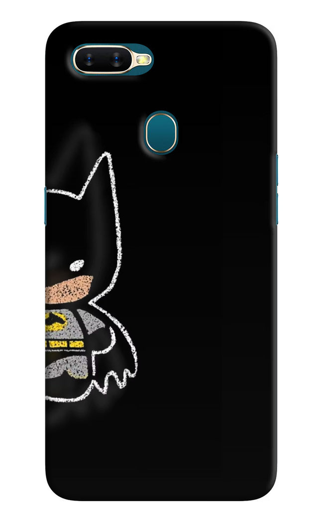 Bat Kitty Oppo A7/A5s/A12 Hard Case Back Cover by Casekaro