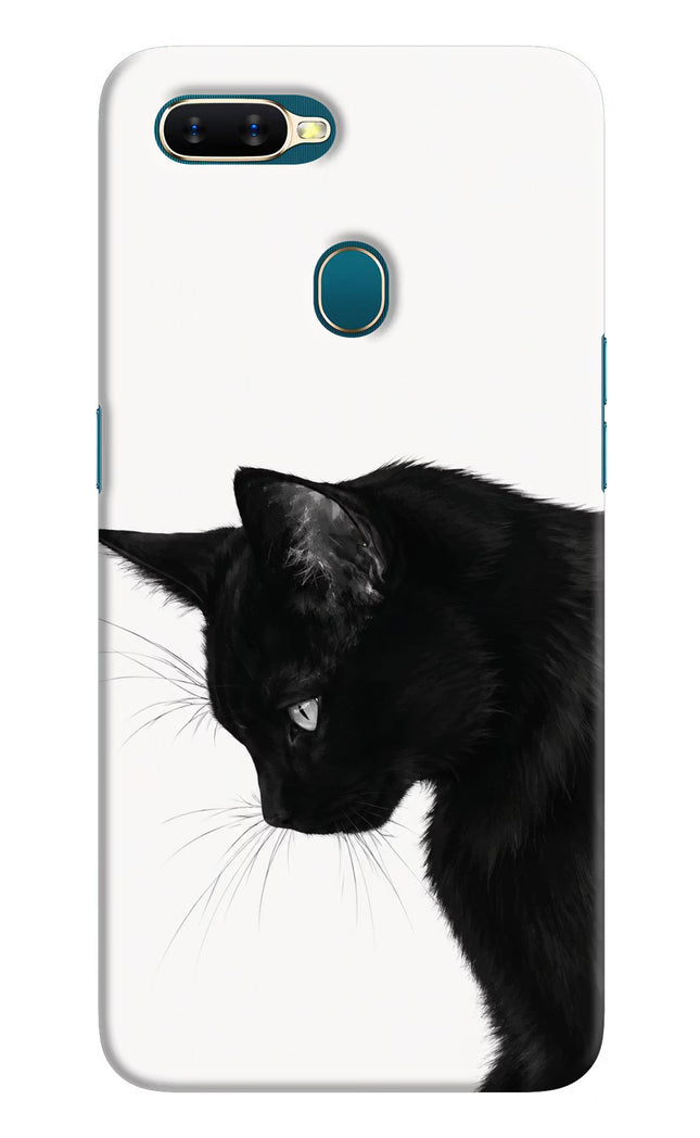 Shadow Gaze Oppo A7/A5s/A12 Hard Case Back Cover by Casekaro